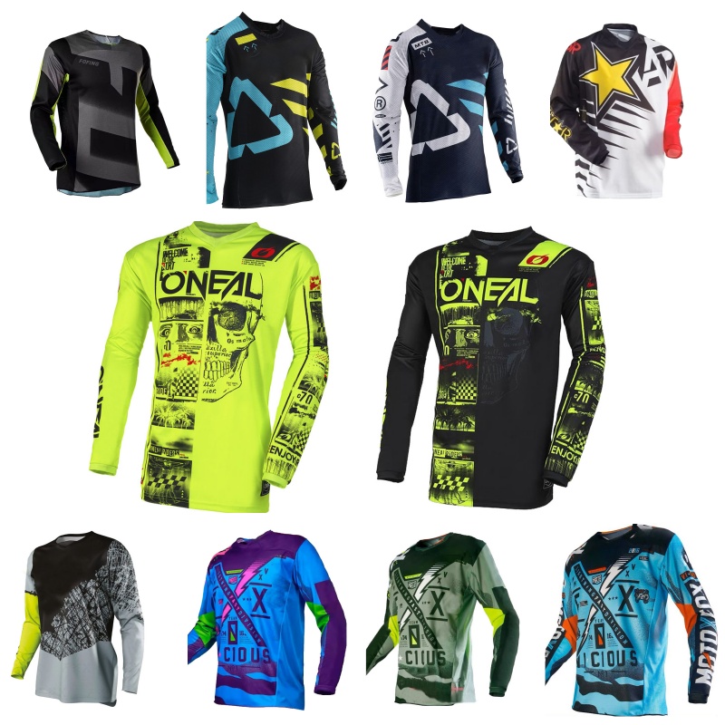 Motorcycle Gear For Woman - Ademend, sneldrogend motorcrossshirt heren dames offroad