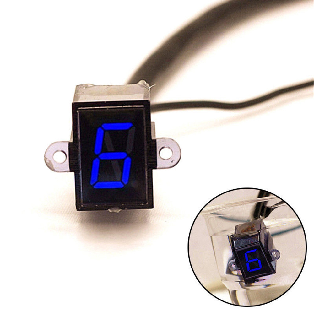 Motorcycle Gear Ratio - Motorversnellingsindicator met LED-display voor schakelkoppelingshendel, weergave