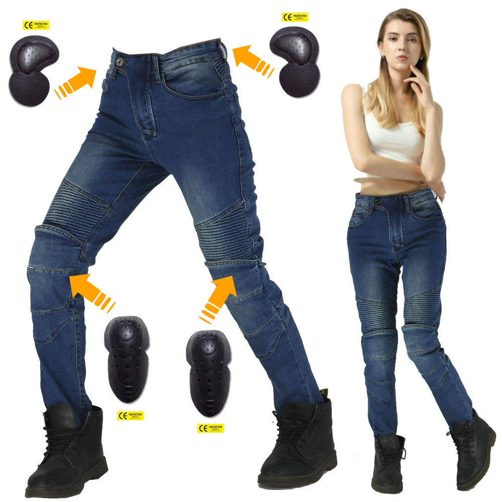 Motorcycle Gear Wash - Professionele beschermende kleding Dames motorrijbroek Anti-val
