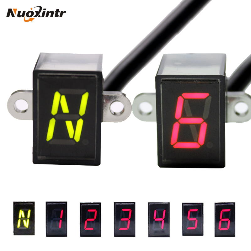 Motorcycle Gear Ratio - Nuoxintr 6 Speed Zwarte Universele Motorfiets