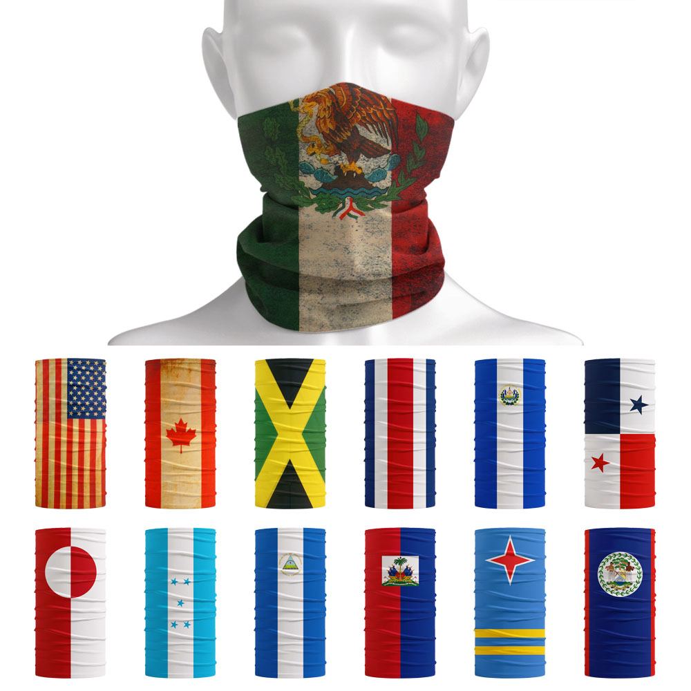 Motorcycle Gear For Woman - Noord-Amerika Nationale Vlaggen Bandana Dames Yoga
