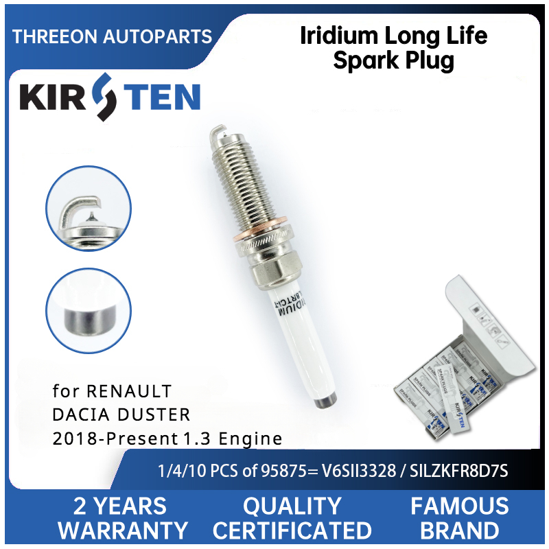 Bosch Spark Plug Iridium - KIRSTEN Iridium Bougie voor Renault CLIO