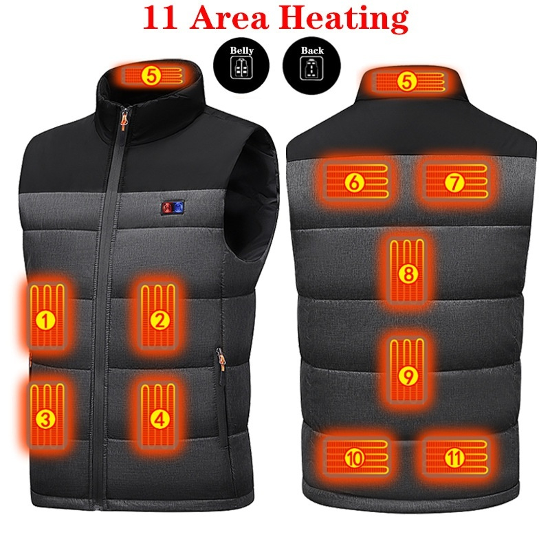 Motorcycle Gear Vest - Verwarmd vest Unisex Opladen Verwarming Kleding