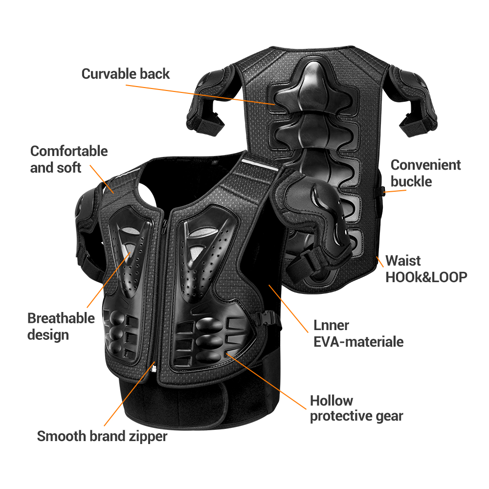 Motorfiets lichaamsbescherming - Motorcycle Gear Vest recensie en prijs