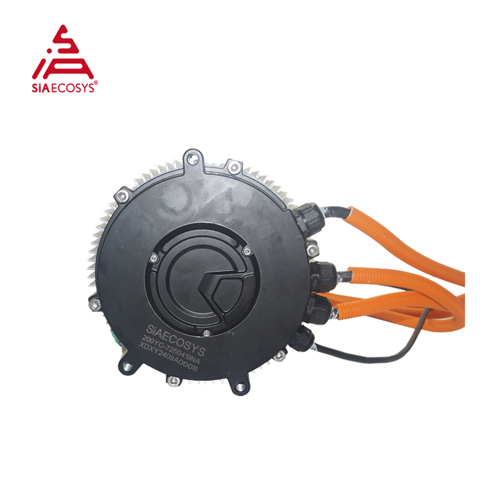 26kW piek PMSM-motorset SIAECO - Motorcycle Gear Ratio recensie en prijs
