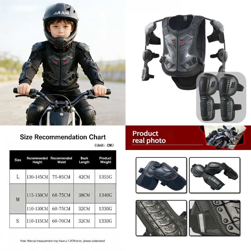 Nieuwe kindermotorfiets bodypr - Motorcycle Gear Vest recensie en prijs