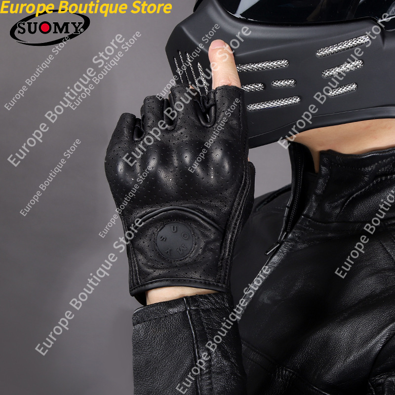 Motorhandschoenen met halve vi - Motorcycle Gear For Woman recensie en prijs
